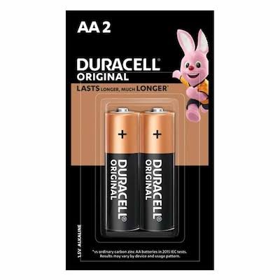 Duracell Battery -AA 2 Pcs
