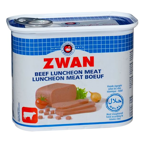 ZWAN BEEF LUNCHEON MEAT 340G