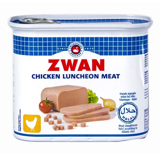 Zwan Chicken Luncheon Meat, 340G