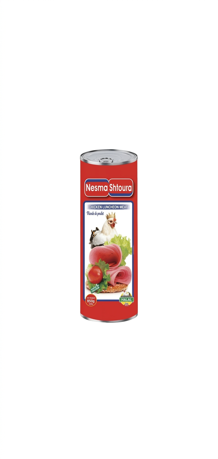 Nesma Shtoura CHICKEN LUNCHEON MEAT 850GR