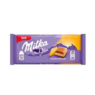 Milka Chocolate Biscuit And Cream 100GR