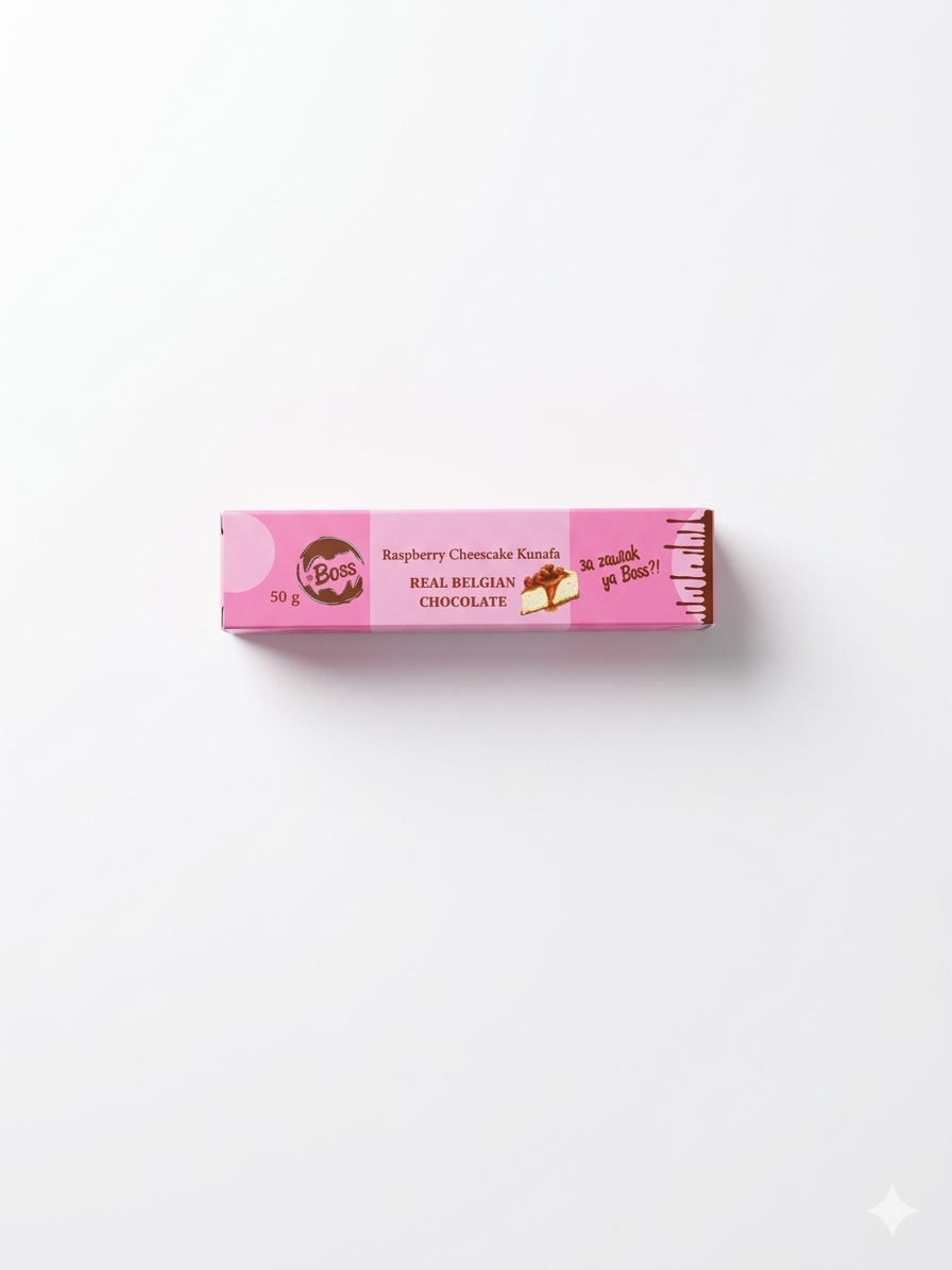Ya Boss Raspberry Cheescake Kunafa 50g