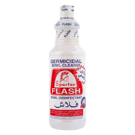 Spartan Flash Bowl Disinfectant Liquid 500ML White