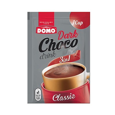 Domo Dark Chocolate Drink 3in1 Classic