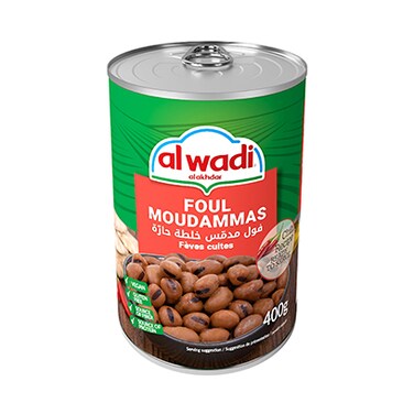 Al Wadi Al Akhdar Foul Moudammas 400GR