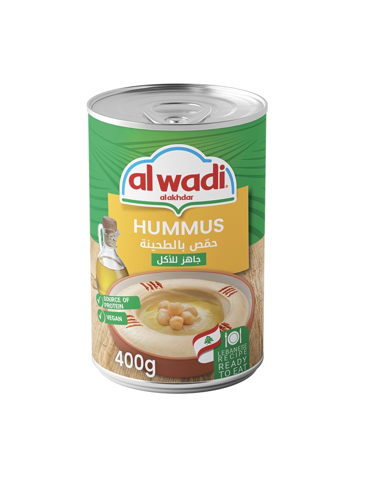 Al Wadi Al Akhdar Hummus Tahina 400GR